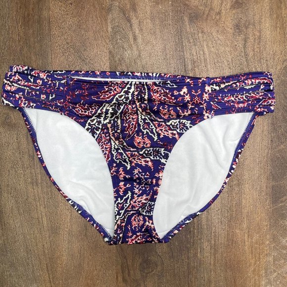 Athleta Swim Athleta Aqualuxe Strappy Swim Bikini Bottoms Size